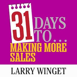 31 Days to Making More Sales