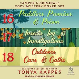 Camper and Criminals Cozy Mystery Boxed Set, Books 16-18