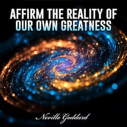 Affirm the Reality of Our Own Greatness