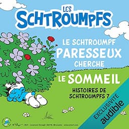 Le Schtroumpf Paresseux cherche le sommeil