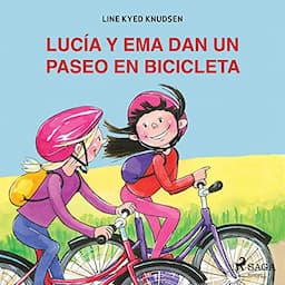 Luc&iacute;a y Ema dan un paseo en bicicleta