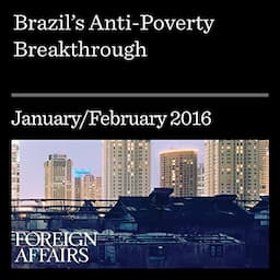 Brazil's Anti-Poverty Breakthrough