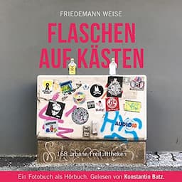 Flaschen auf K&auml;sten