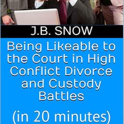 Being Likeable to the Court in High Conflict Divorce and Custody Battles (in 20 Minutes)