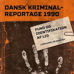 Fund og identifikation af lig