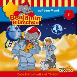 Benjamin auf dem Mond