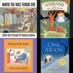 Where the Wild Things Are, Goldilocks and the Three Bears, Doctor De Soto, &amp; Owl Moon