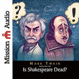 Is Shakespeare Dead?