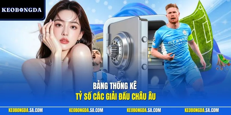 Bảng thống kê tỷ số các giải đấu châu Âu