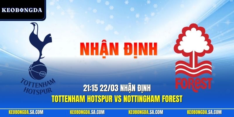 Tottenham Hotspur vs Nottingham Forest