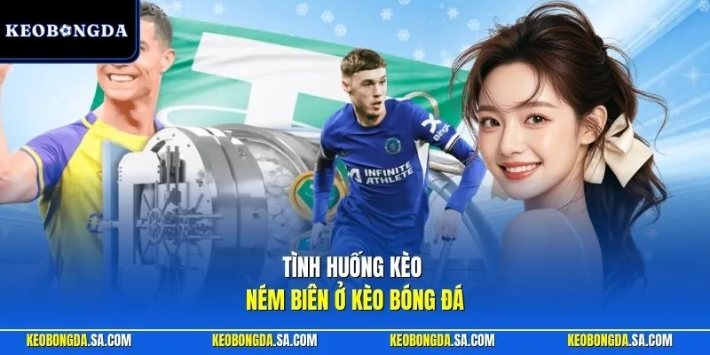 Tình huống kèo ném biên ở Kèo Bóng Đá