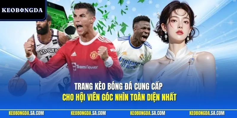 Trang Kèo Bóng Đá cung cấp cho hội viên góc nhìn toàn diện nhất